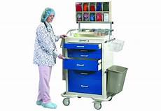 Push Button Supreme Anesthesia Cart Package